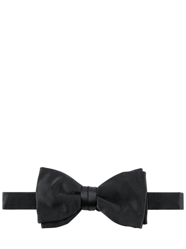 Satin-Schleife schwarz