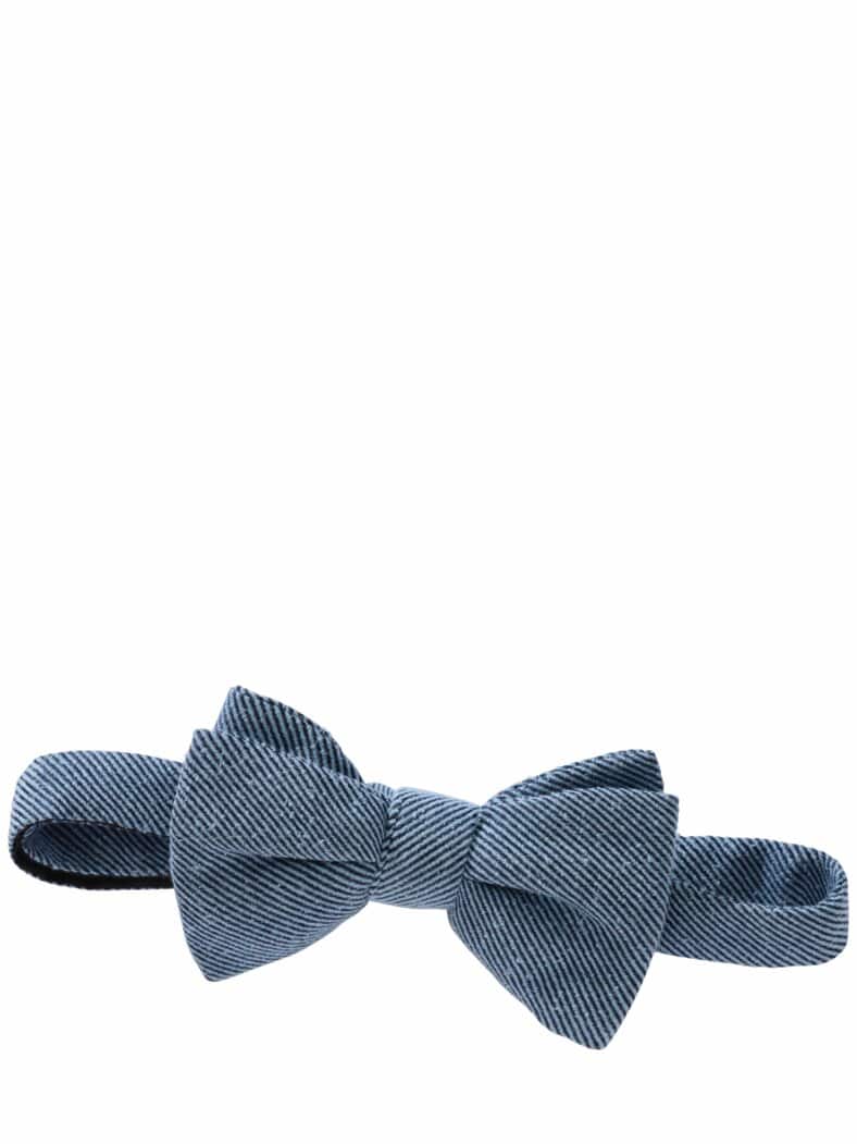 Raue Schleife meerblau