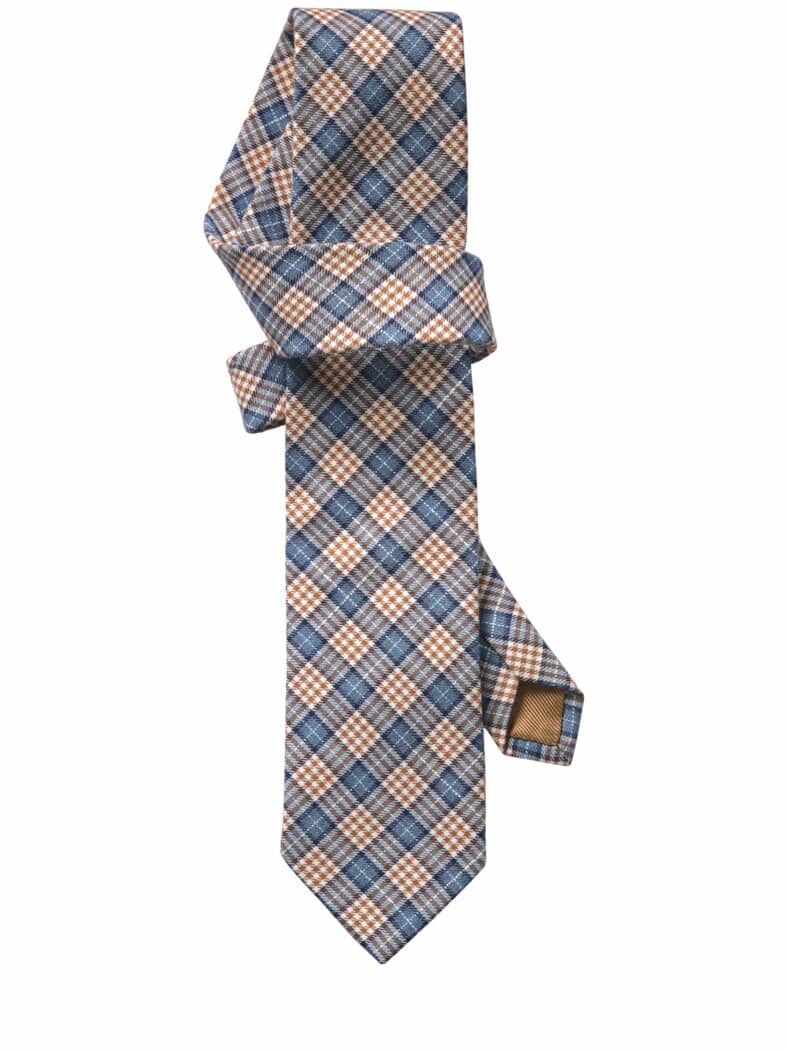 Trofeo-Krawatte blau/beige