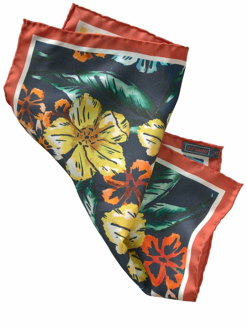 Erfrischungs-Einstecktuch blumenstrauß