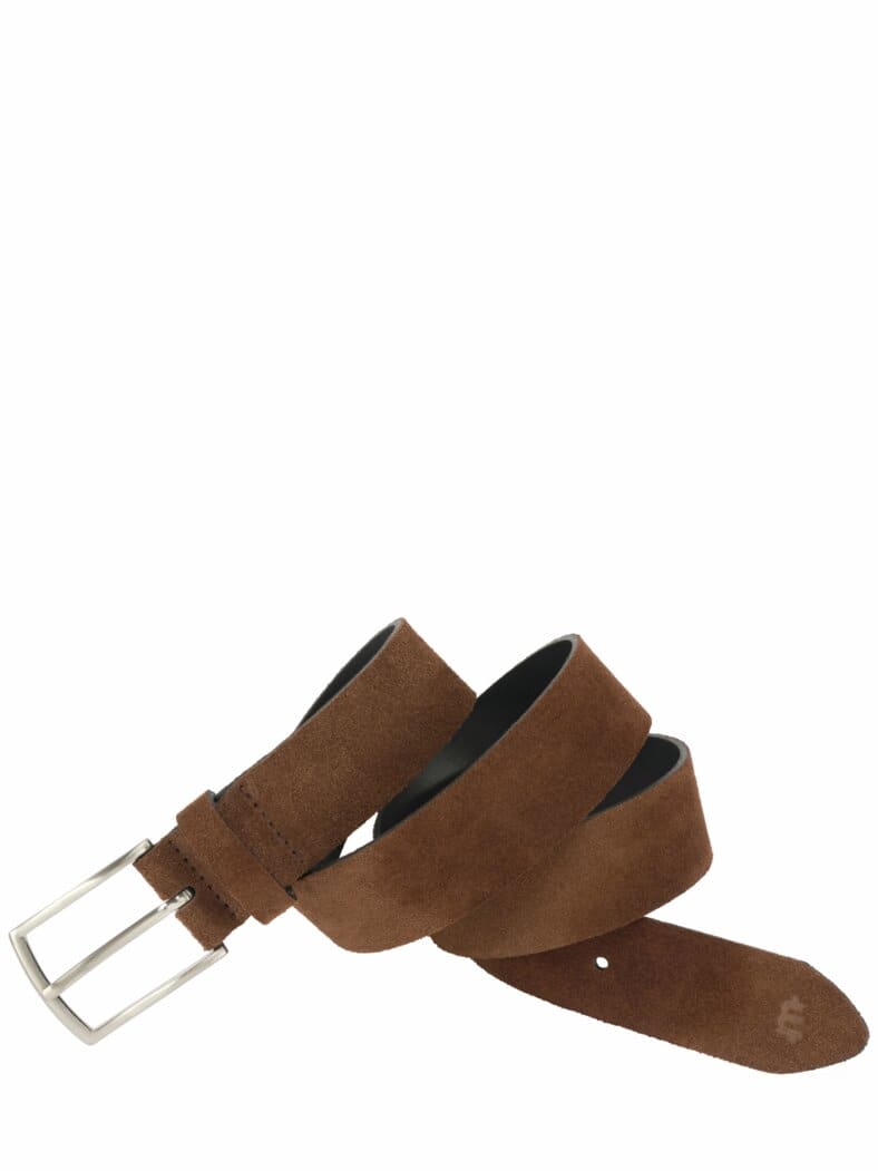 Handfester Gürtel walnussbraun