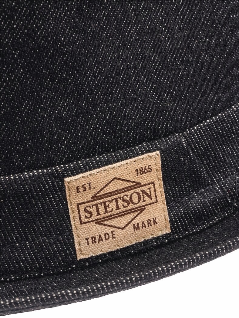 Denim Pork Pie tiefschwarz