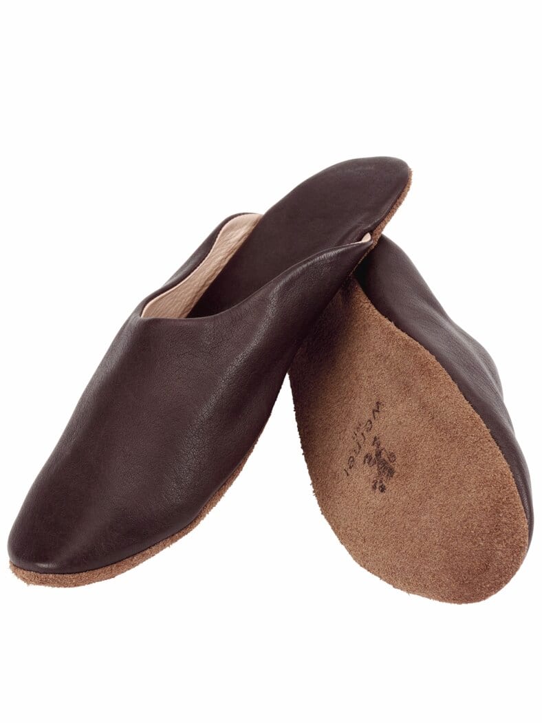 Reisehausschuh Wombat tabakblatt