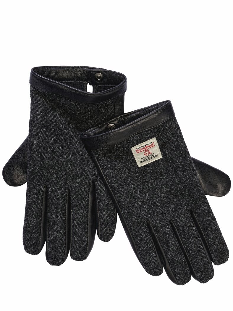 Hebriden-Handschuh torfschwarz