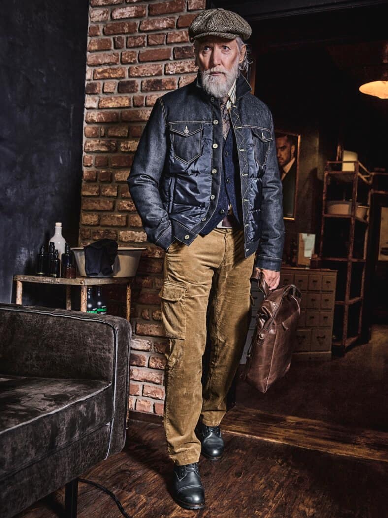 Harolds Rolltop Zip kastanie