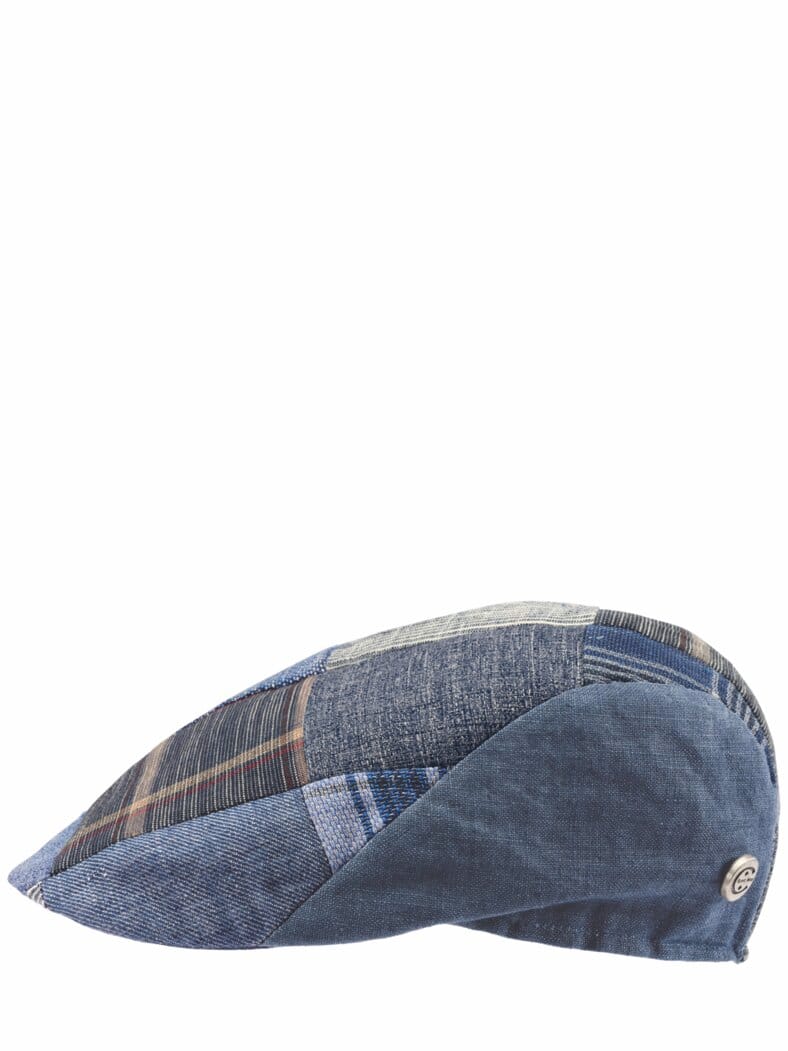 Patchwork-Schieber denimblue