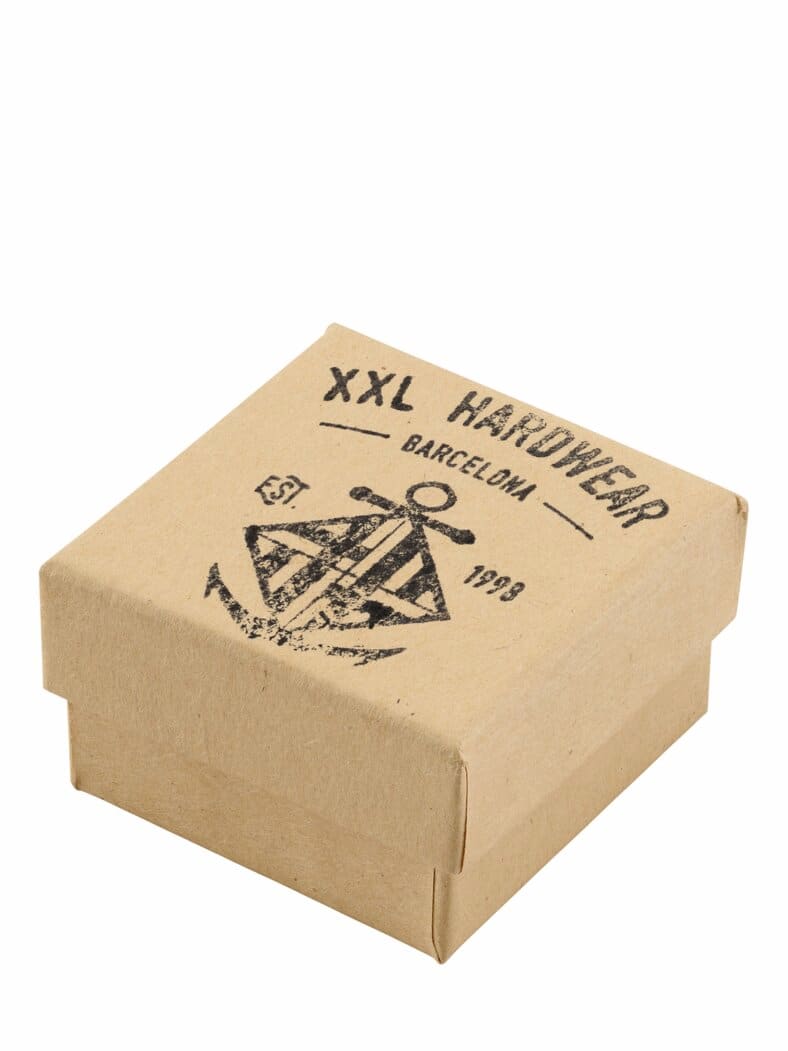 Hammerschlag-Ring silber