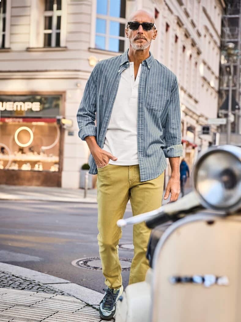 Tigeraugen-Sonnenbrille getigert