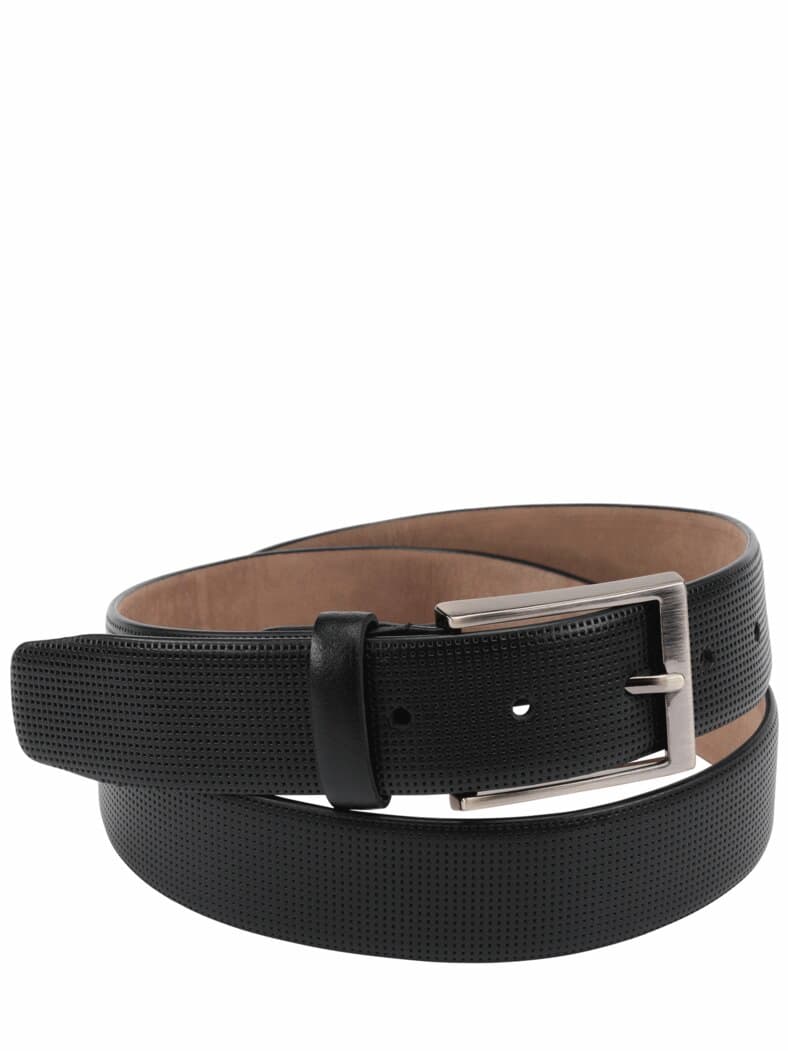 Struktur-Gürtel pechschwarz