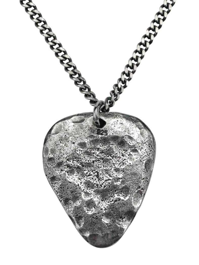 Kette Plektrum silber