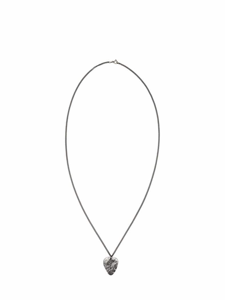 Kette Plektrum silber