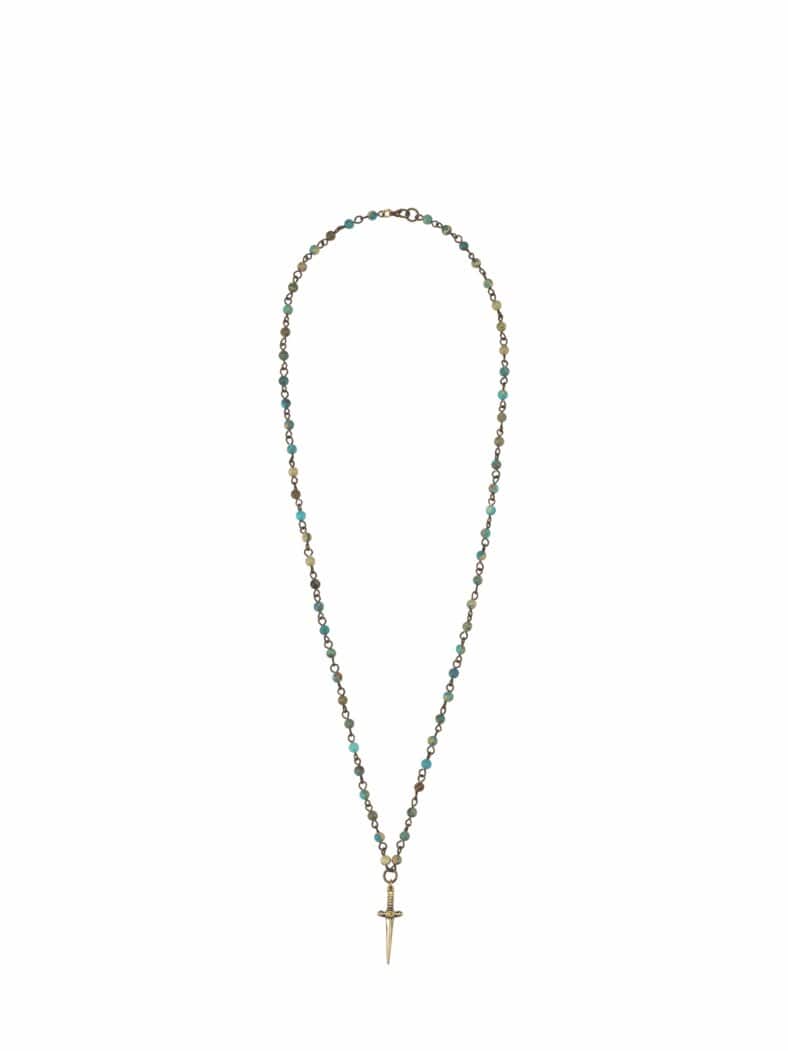 Talisman-Kette messing