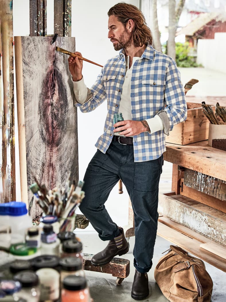 Sattler-Gürtel mahagoni