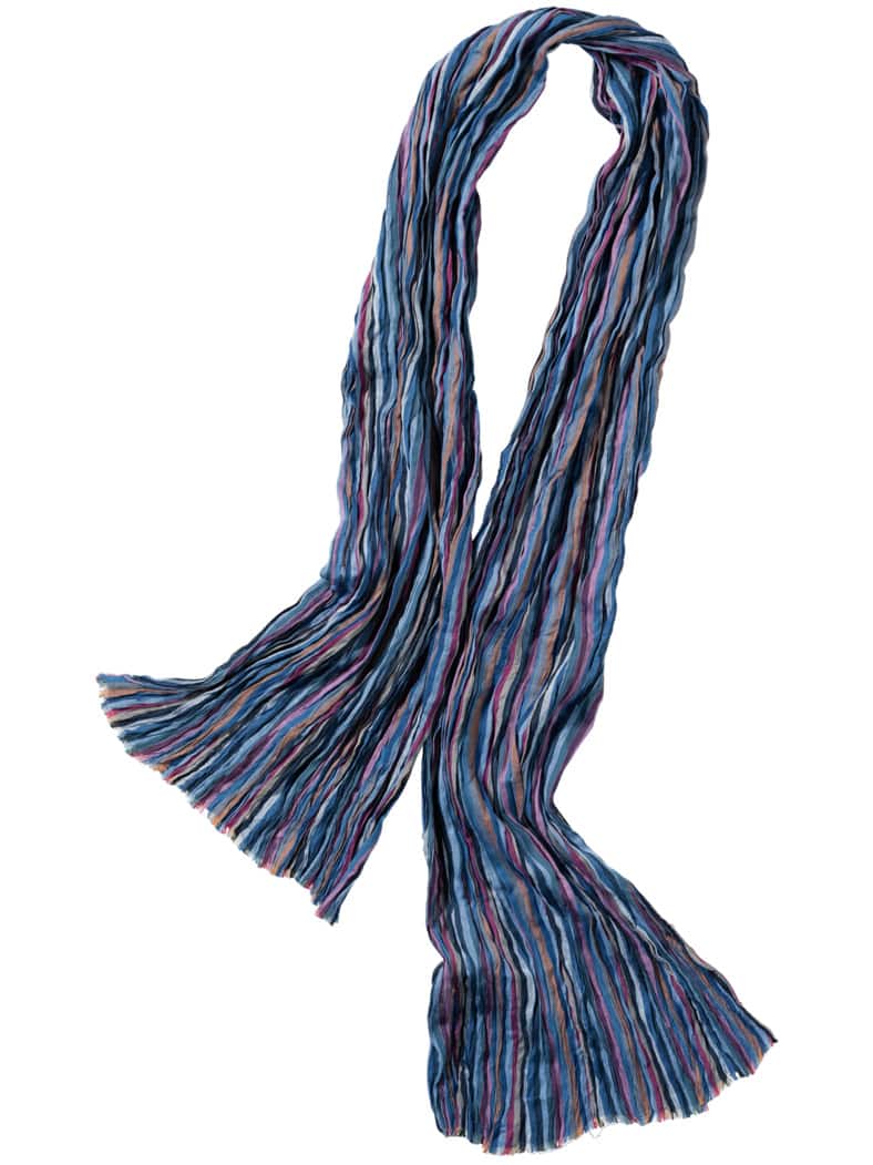 Kaleidoskop-Schal Streifen bunt