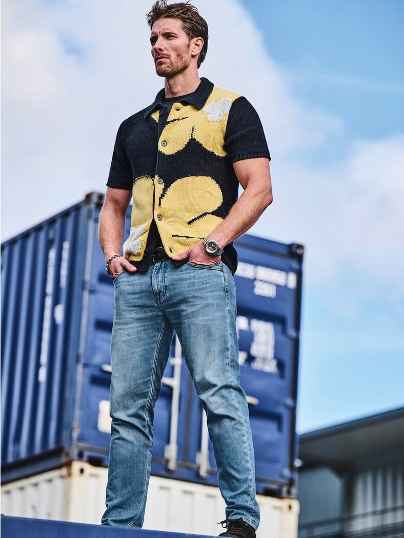 Pirelli-Gürtel schwarz