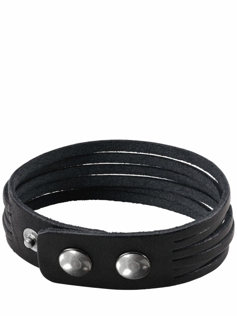 Keine-Manschetten-Armband tiefschwarz