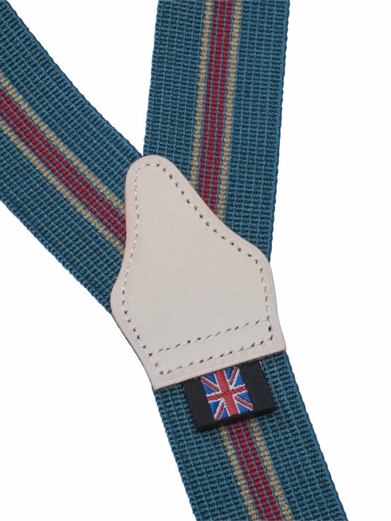 Britische Hosenträger petrol