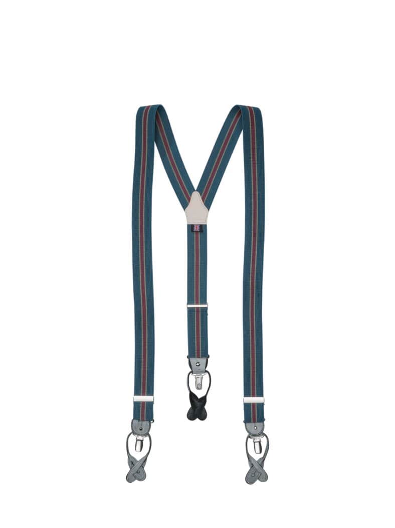 Britische Hosenträger petrol