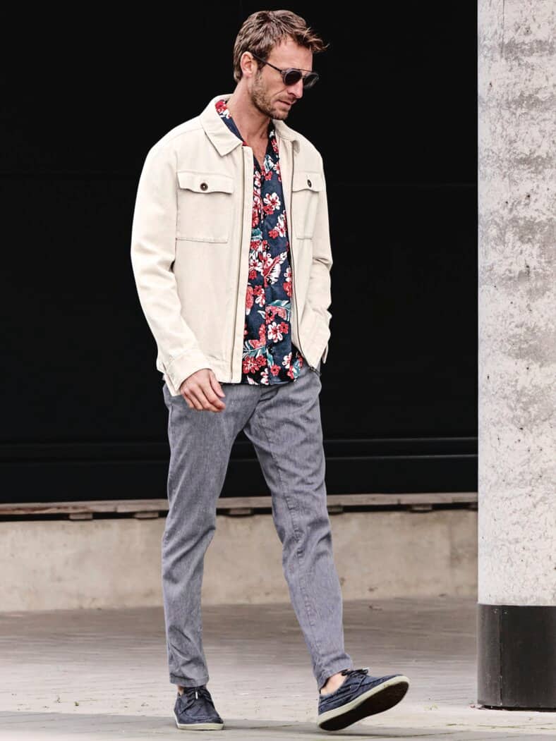 Sonnenbrille Edison grau