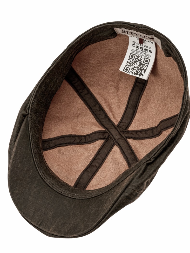 Stetson Waxed Cotton Schieber tabak
