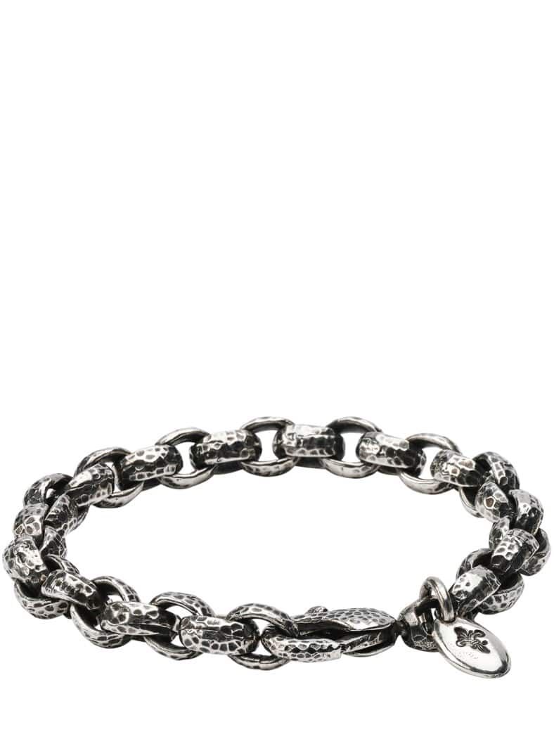 Elfcraft Karabiner-Armband silber