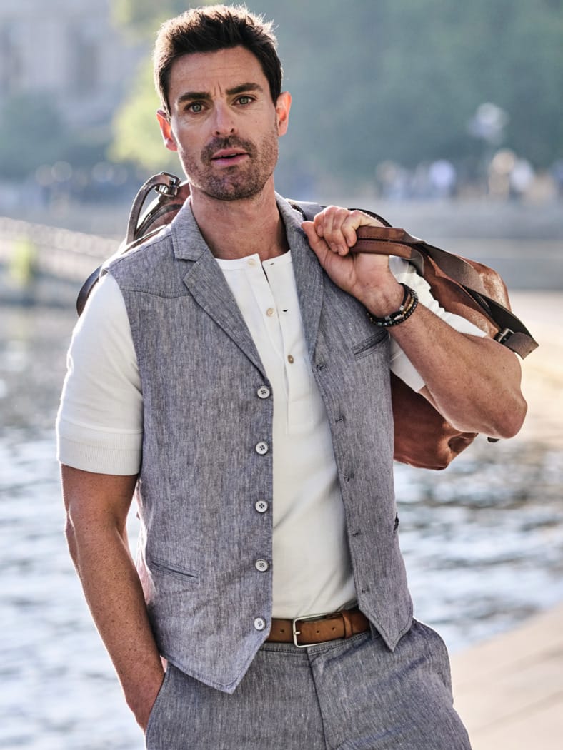 24/7-Gürtel mahagoni