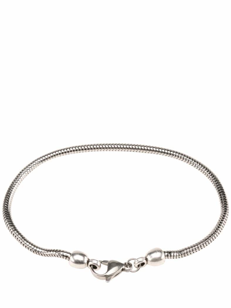 Stahl-Armband silber