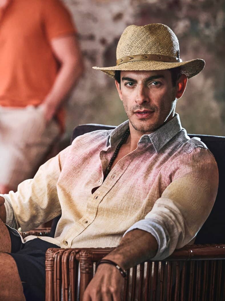 Arrows Lederarmband braun