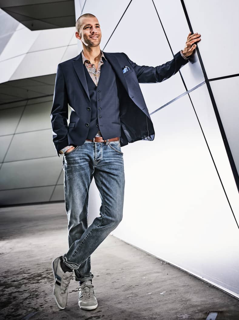 Power Move Suit Italienischblau