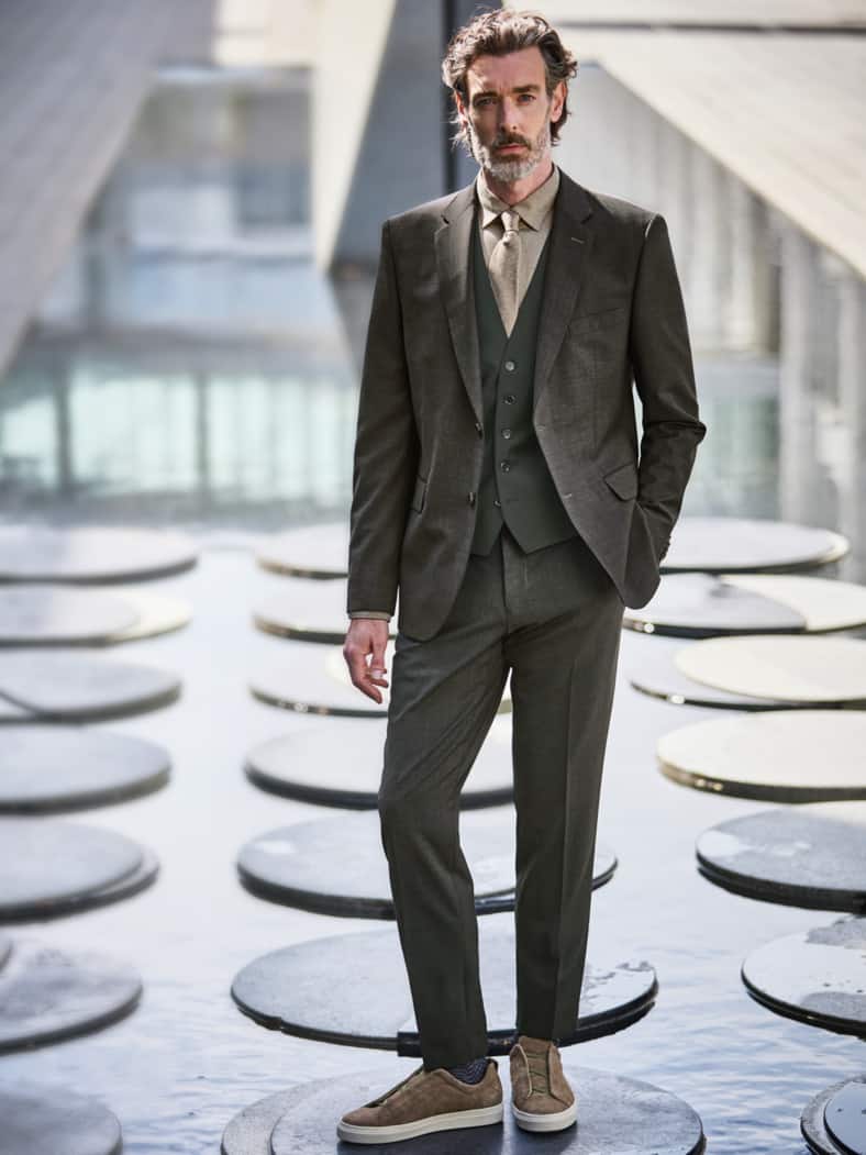  Power Move Suit Stahlgrau