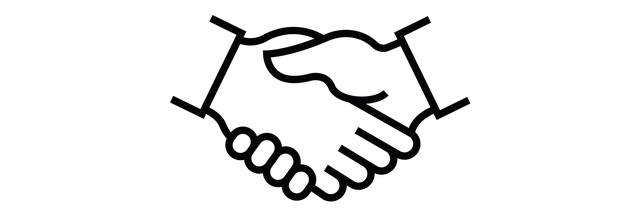 Handschlag Icon