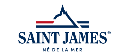 Das Bild zeigt das Logo der Marke Saint James.